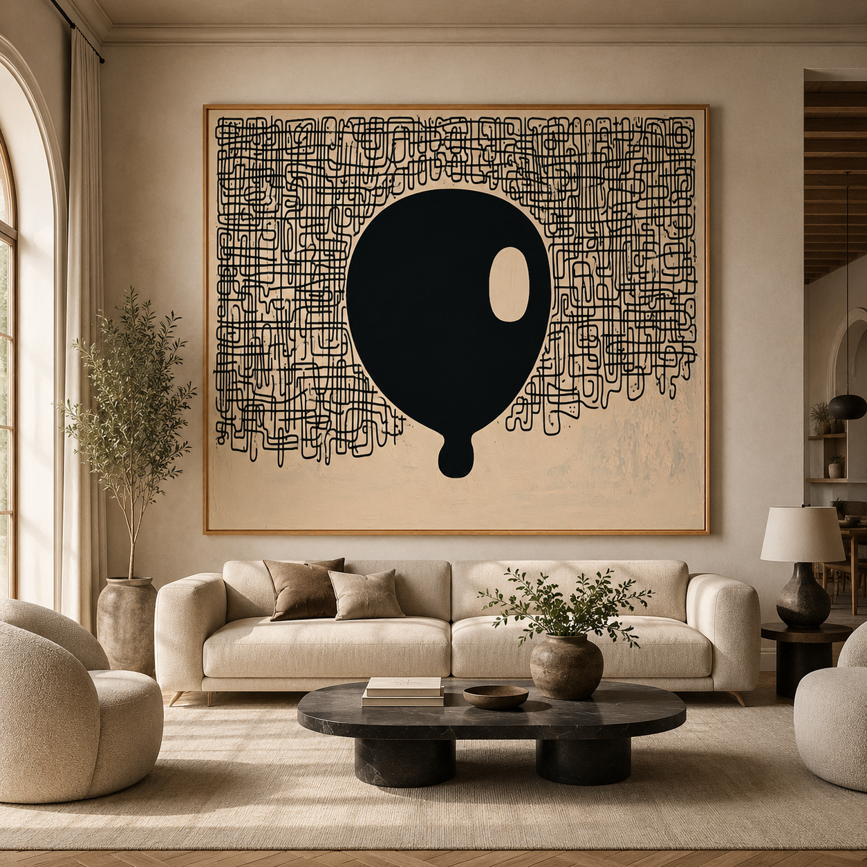 Balloon Wall Art Canvas Print — Levity by Rossetti Art