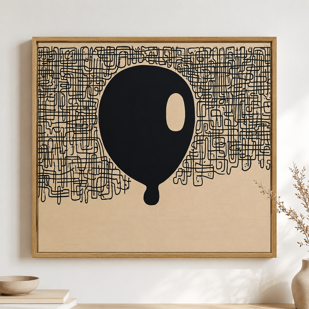 Balloon Wall Art Canvas Print — Levity by Rossetti Art