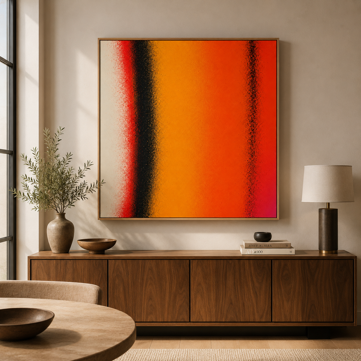Spray Paint Wall Art Canvas Print — Blaze by Rossetti Art