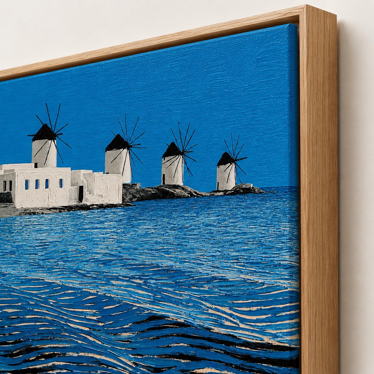 Windmill Wall Art Canvas Print — Kato Mili by Rossetti Art