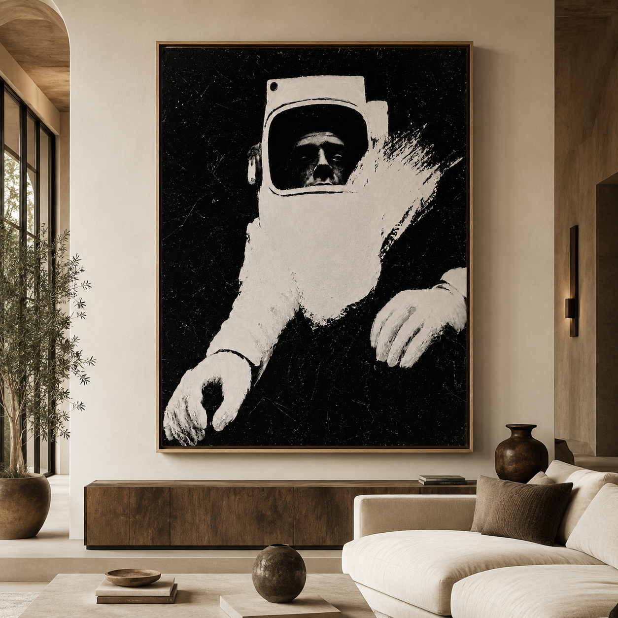 Space Wall Art Canvas Print — Apogee by Rossetti Art