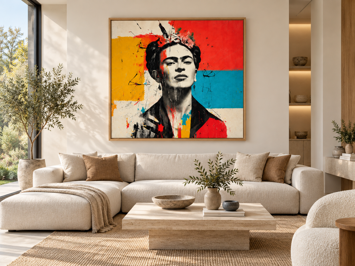 Frida Kahlo Painting — Colour Riot