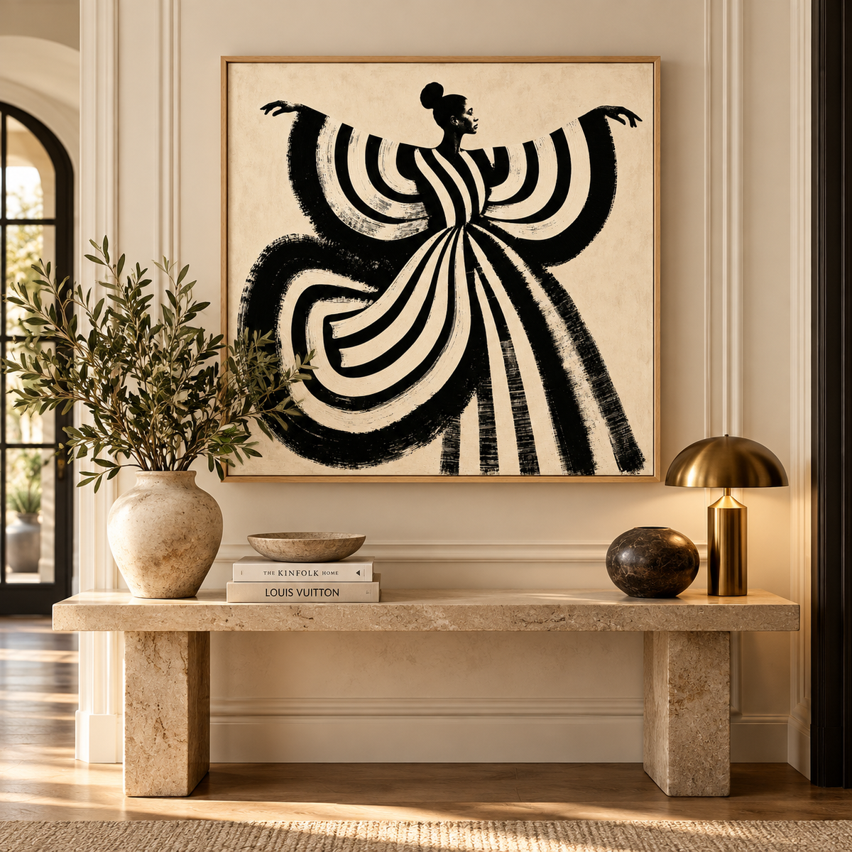 Dancer Wall Art – Whirlwind by Rossetti Art – front view