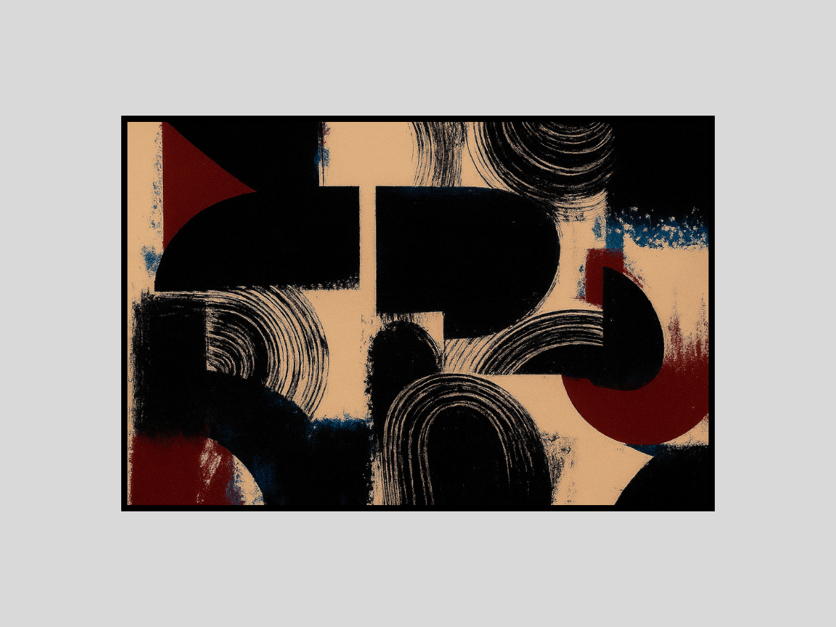 Contemporary art canvas prints