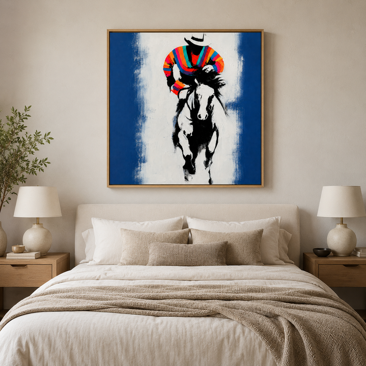Western Art Original Painting 