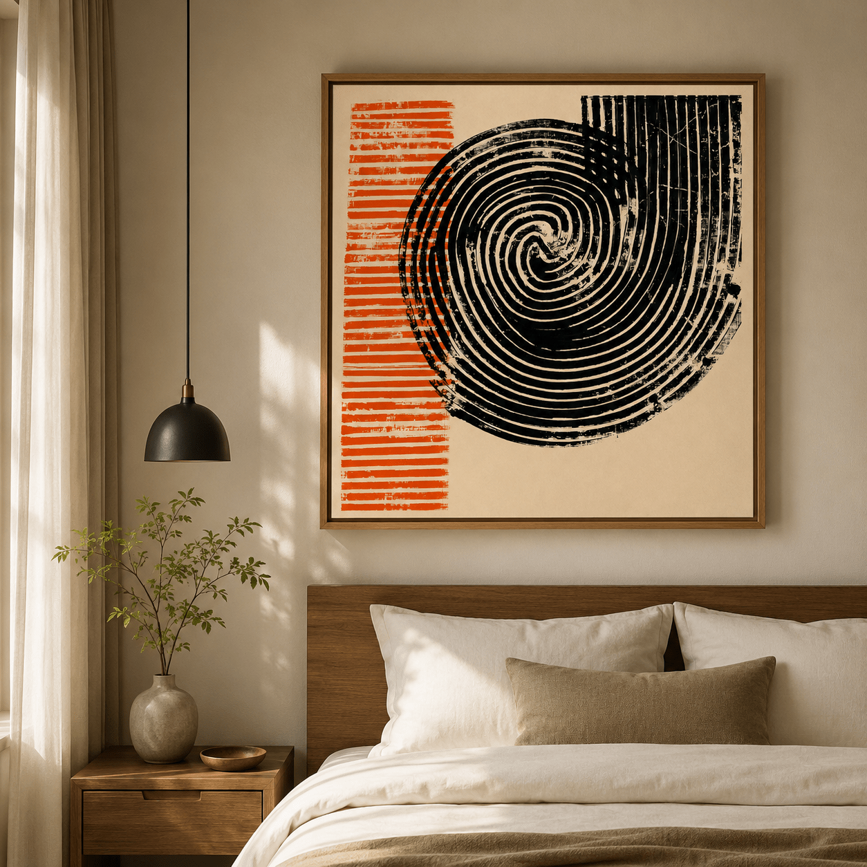 Abstract Art Print — The Whorl by Rossetti Art