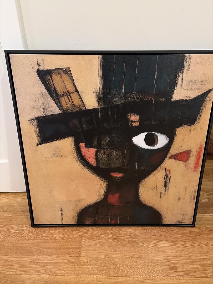 Abstract Canvas Wall Art — Fragmented Whimsy by Rossetti Art