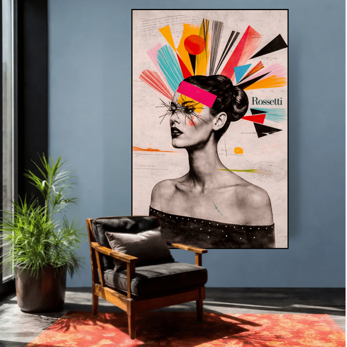 Abstract Female Art Prints