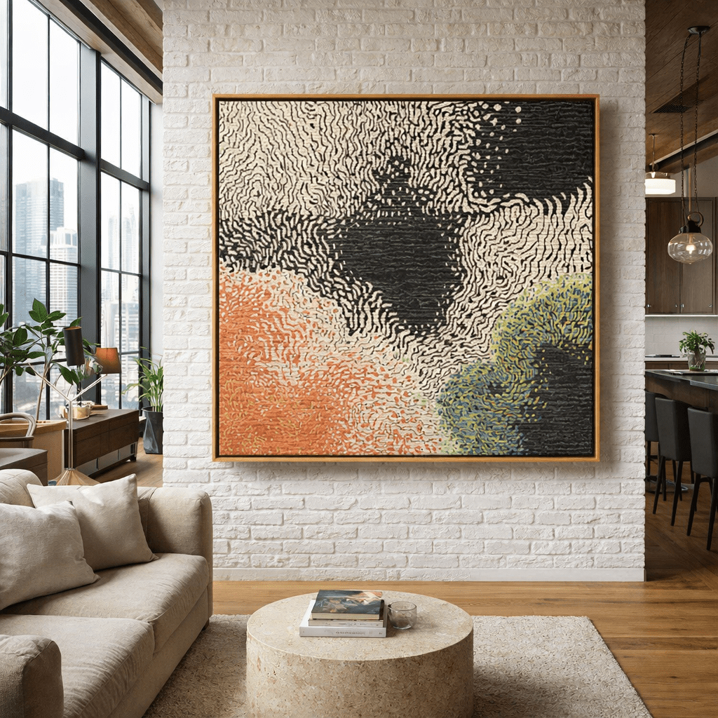 Abstract Wall Art Canvas Prints - Whispers in Contrast