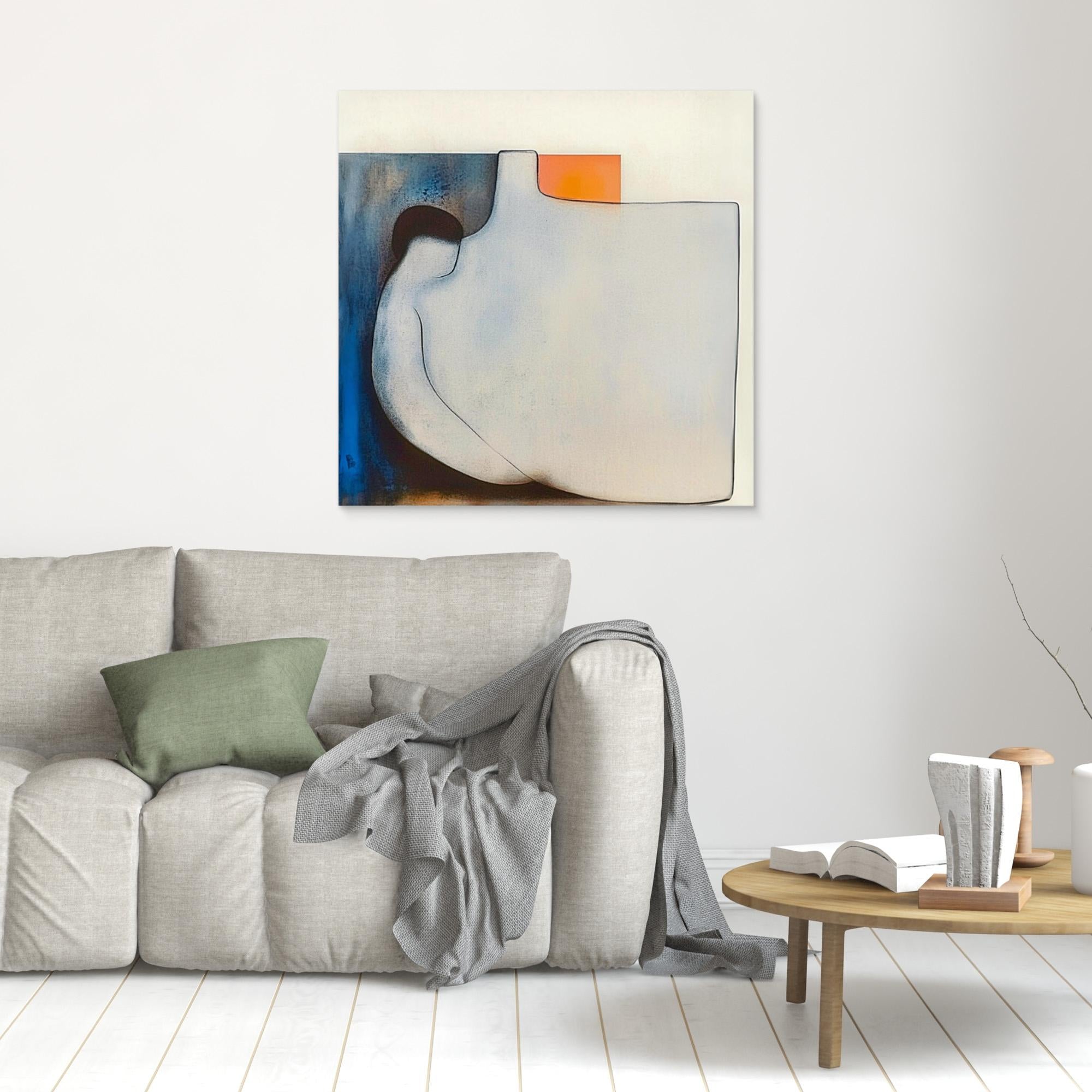 Canvas Print: Tranquil Form – Large Canvas Wall Art for Living Room