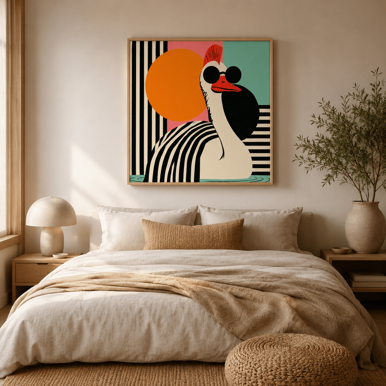 Animal Canvas Print Wall Art — Strut by Rossetti Art