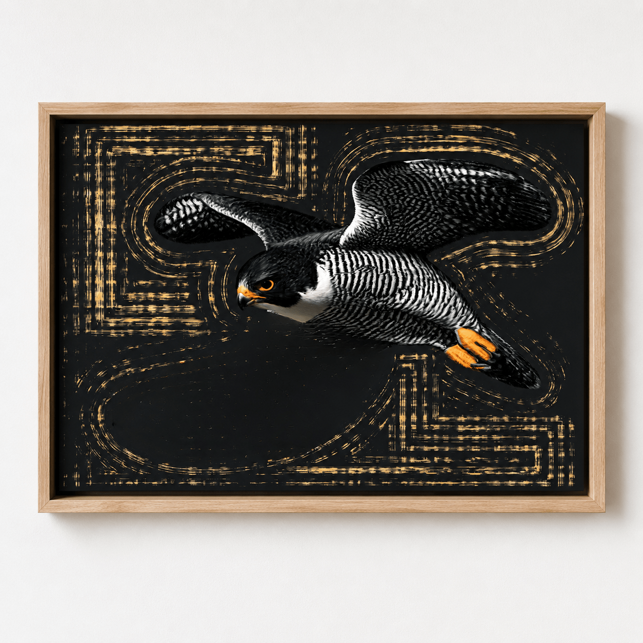 Animal Canvas Wall Art — Peregrine | Rossetti Art
