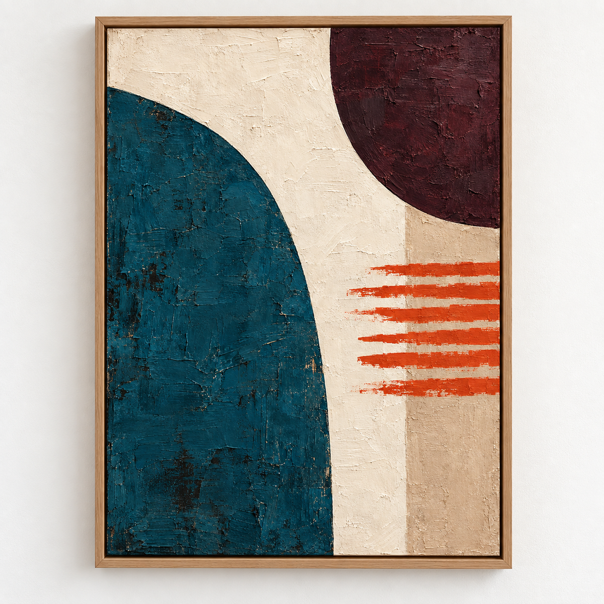 Arch Wall Art Original Painting - Arc and Ember alternate view