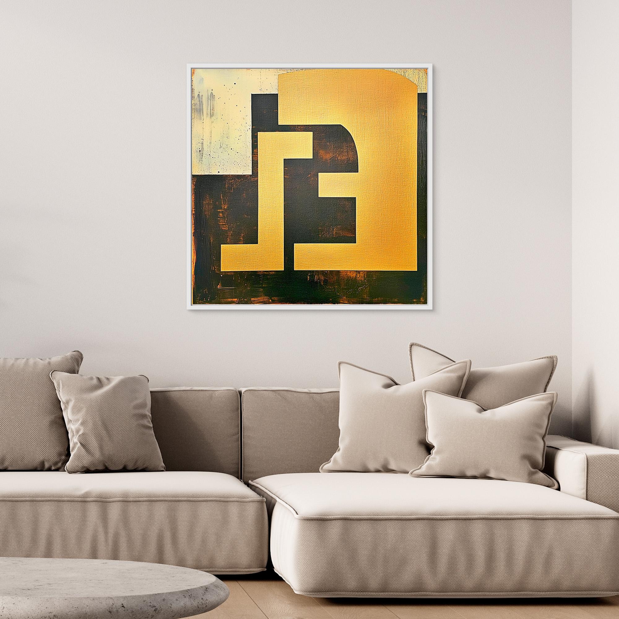 Canvas Print : Radiant Geometry - Modern Abstract Wall Art Canvas