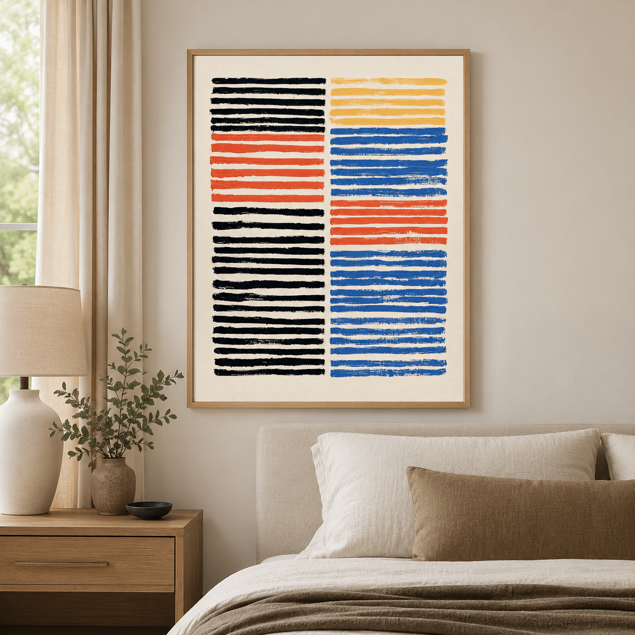 Bauhaus Wall Art Framed — Frequency | Rossetti Art