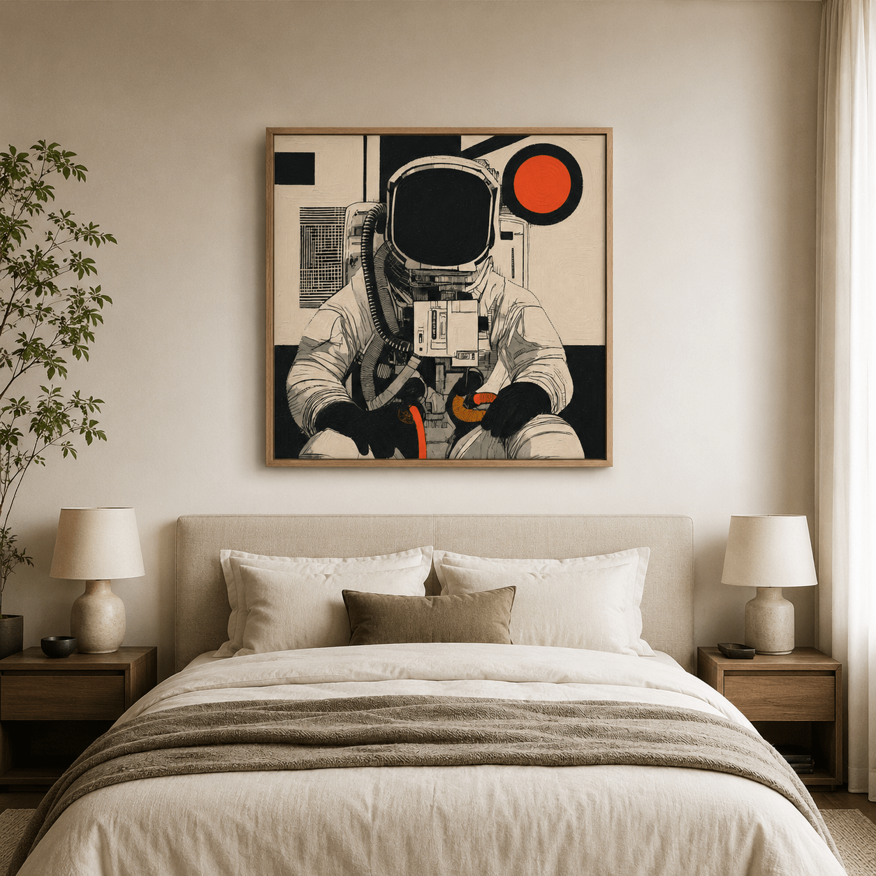 Bauhaus Wall Art — Static by Rossetti Art