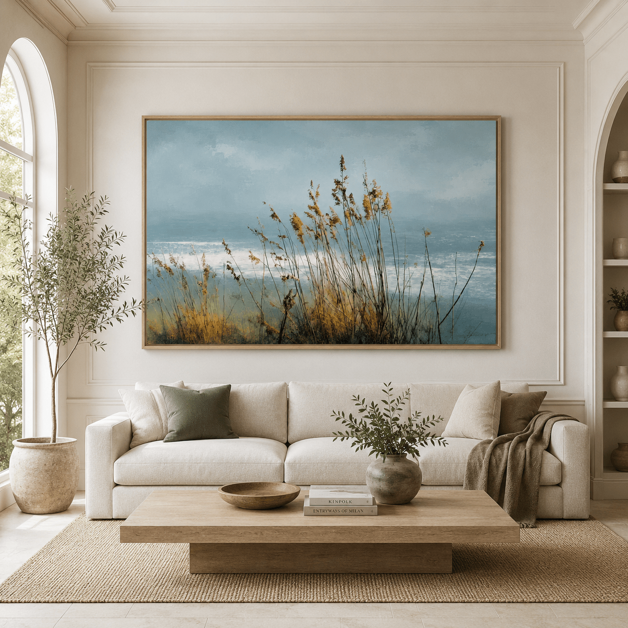 Beach Wall Art Canvas — Dune Edge by Rossetti Art