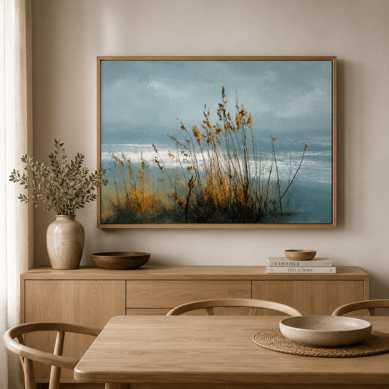 Beach Wall Art Canvas — Dune Edge by Rossetti Art