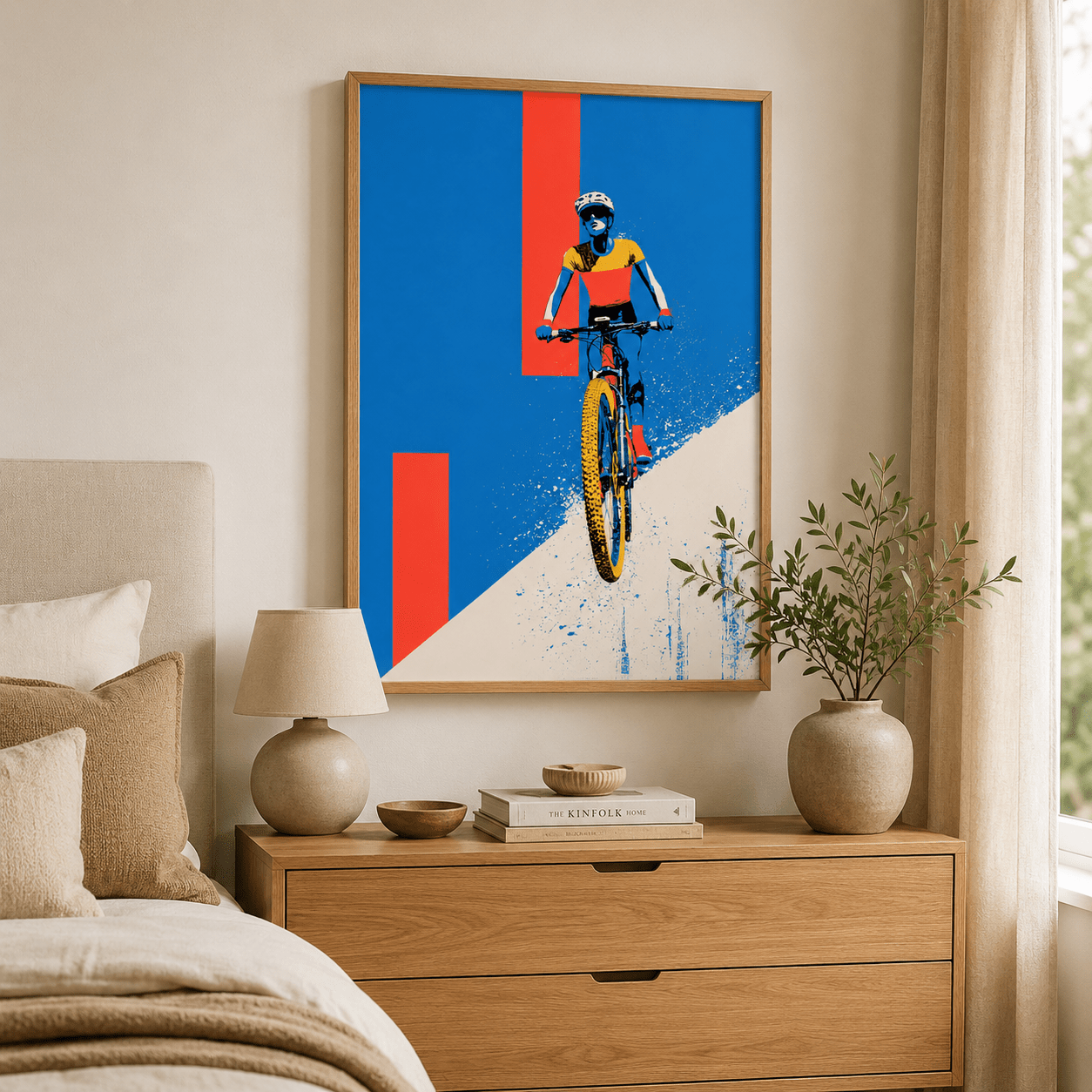 Bicycle Wall Art Canvas Print — Ascent by Rossetti Art