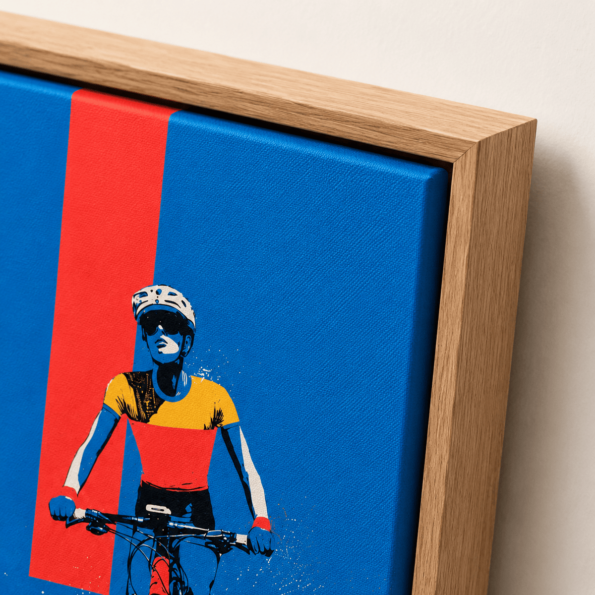 Bicycle Wall Art Canvas Print — Ascent by Rossetti Art