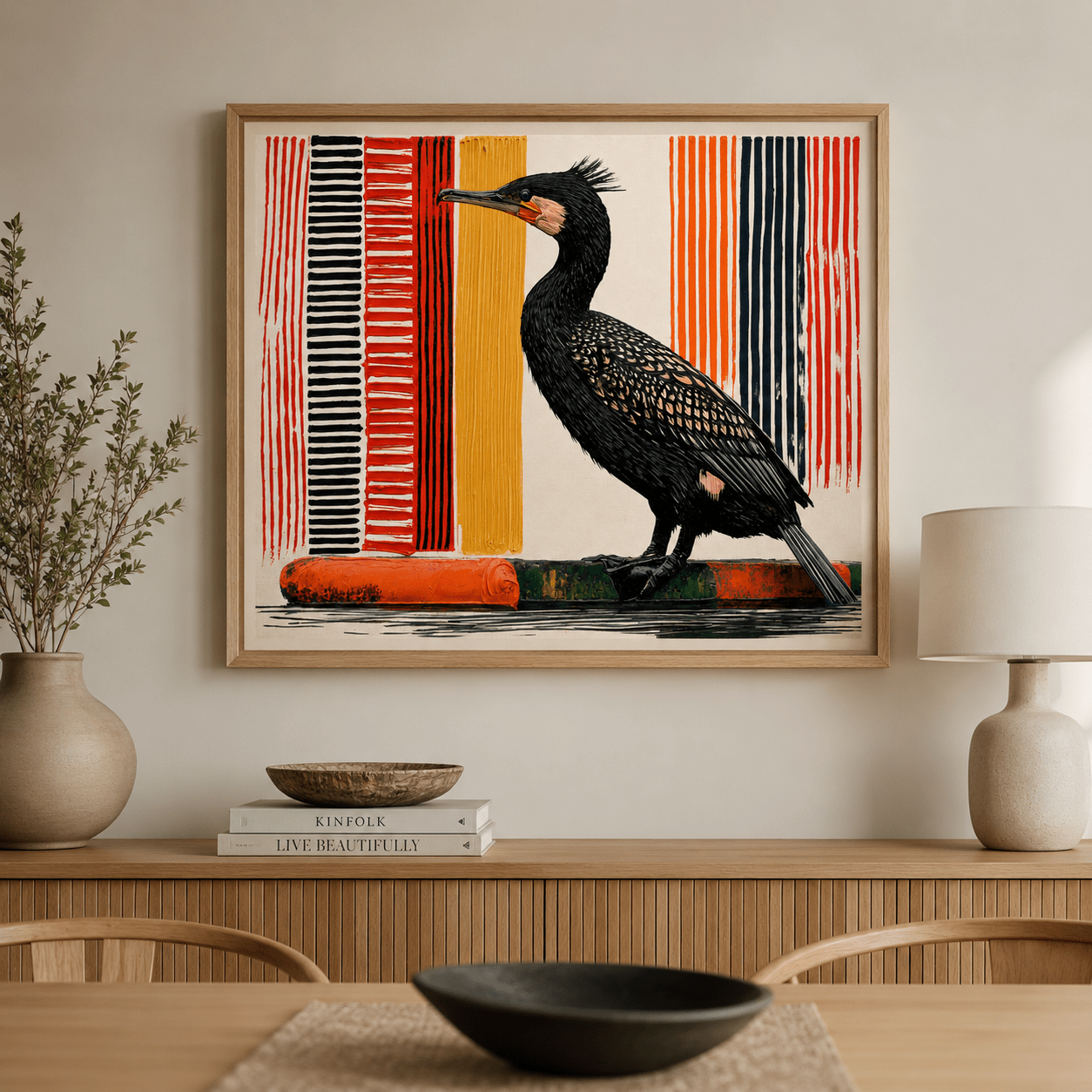 Bird Wall Art Canvas Print — Lookout by Rossetti Art
