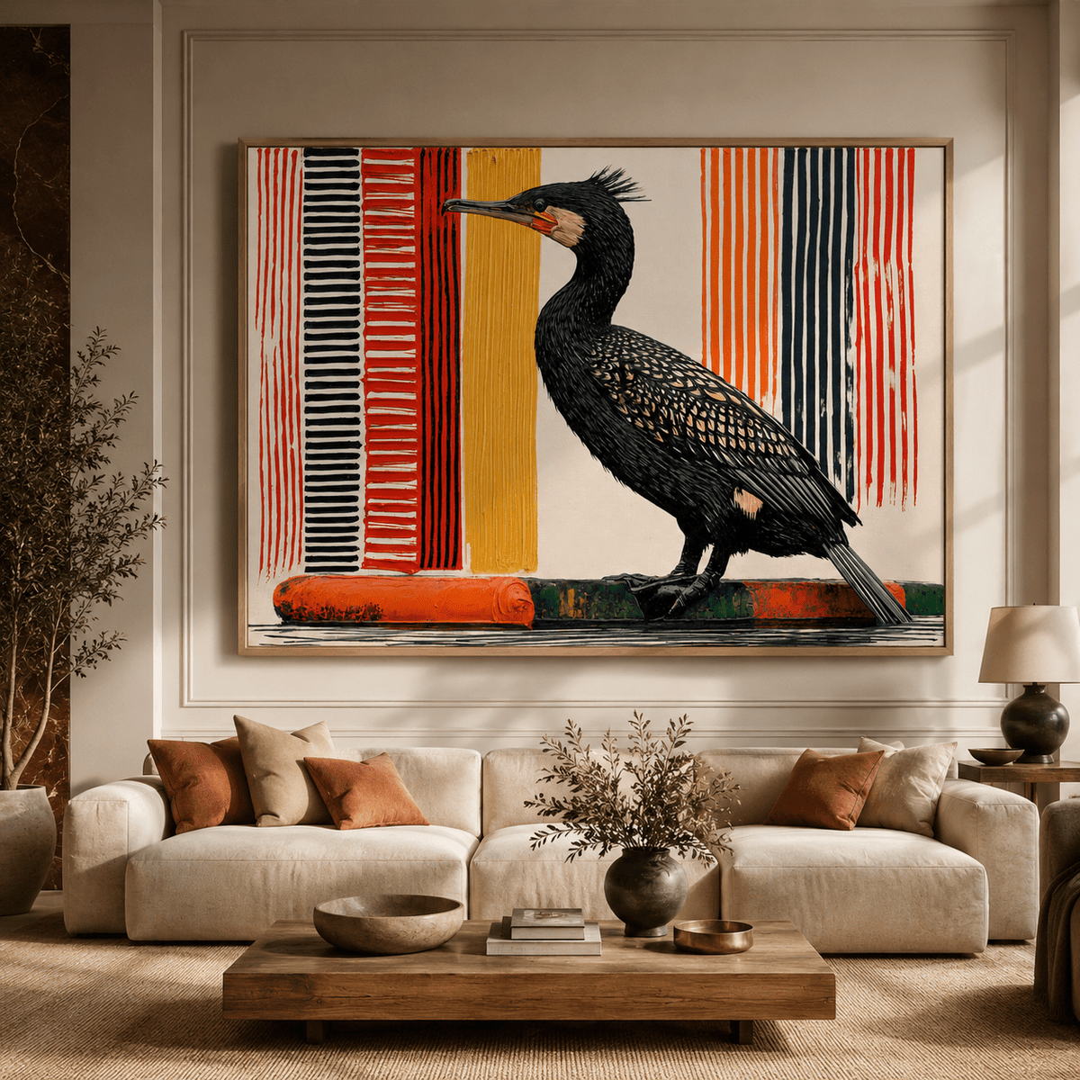 Bird Wall Art Canvas Print — Lookout by Rossetti Art