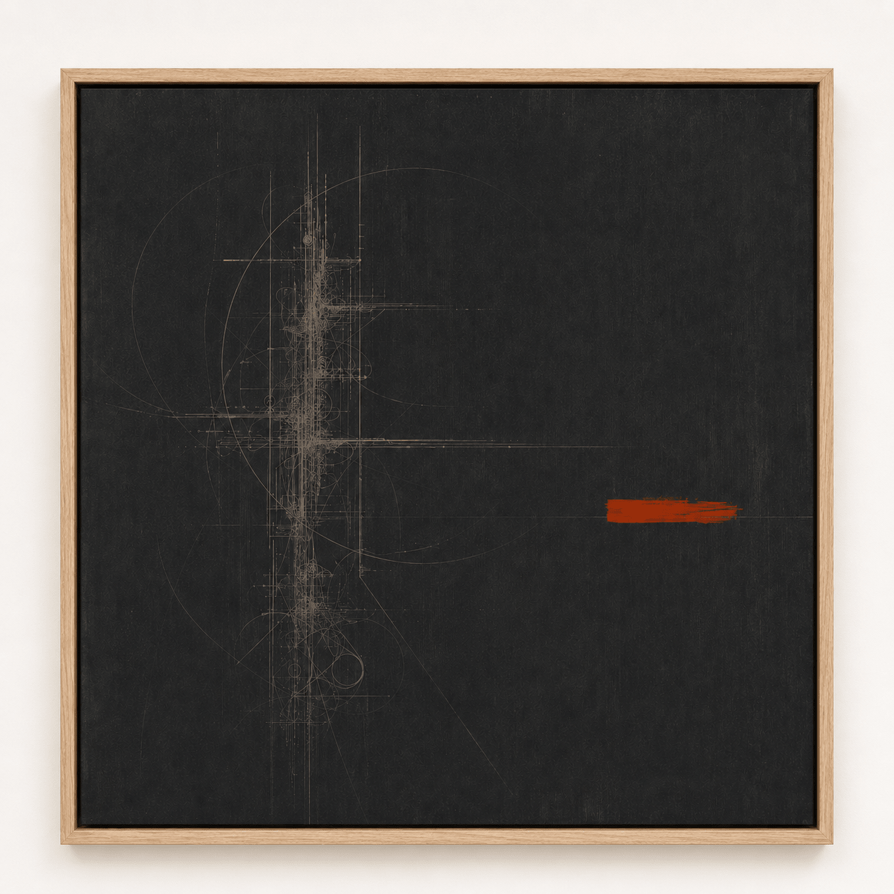 Black and Red Wall Art 