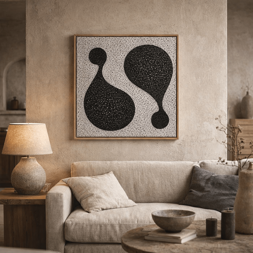 Black and white art prints vintage for living room