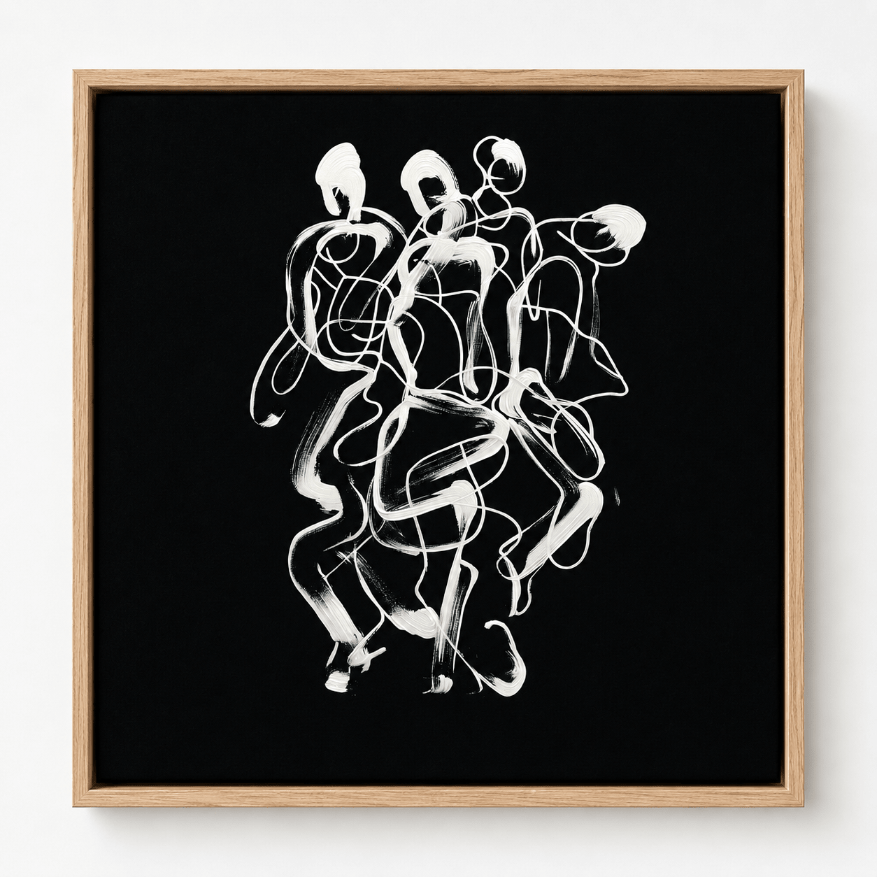 Black and White Modern Art 