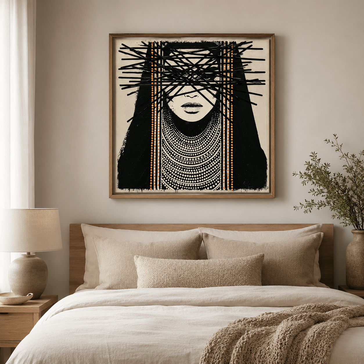 Black Culture Wall Art Canvas Print — Oracle by Rossetti Art