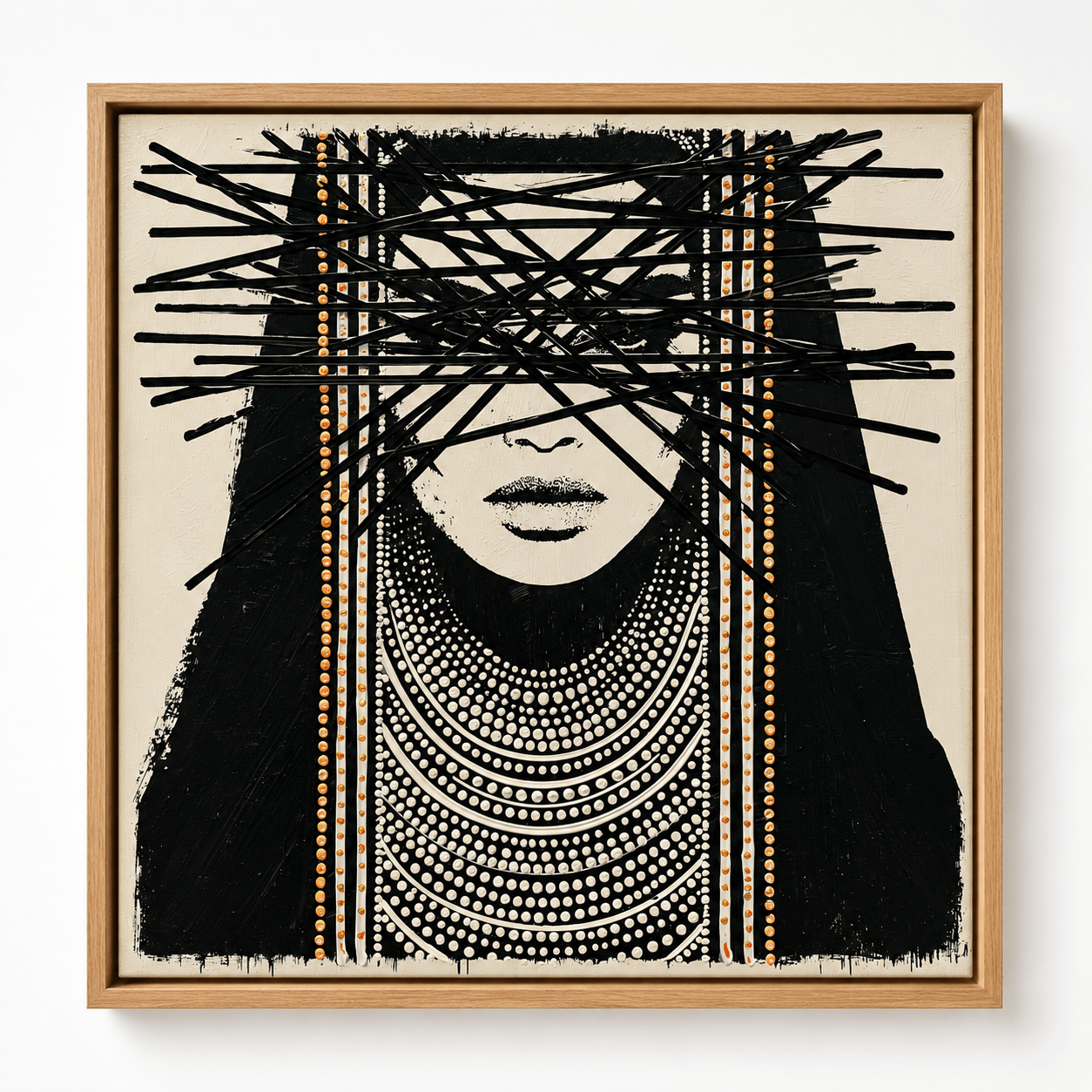 Black Culture Wall Art Canvas Print — Oracle by Rossetti Art