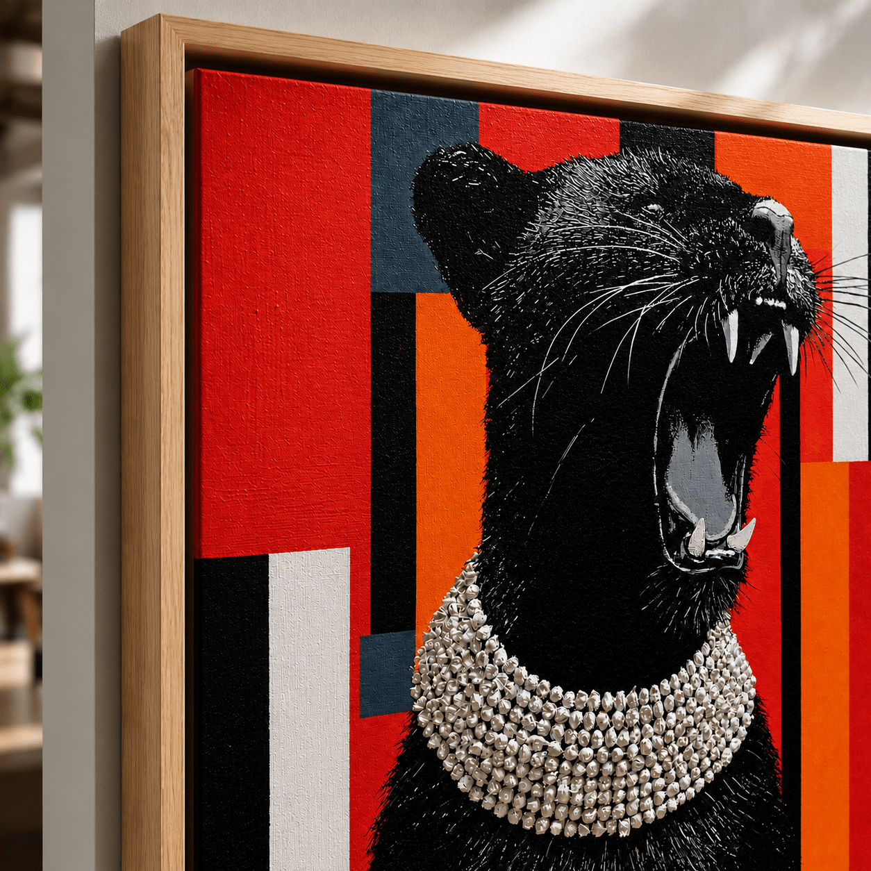 Black Panther Wall Art Canvas Print — Duchess by Rossetti Art
