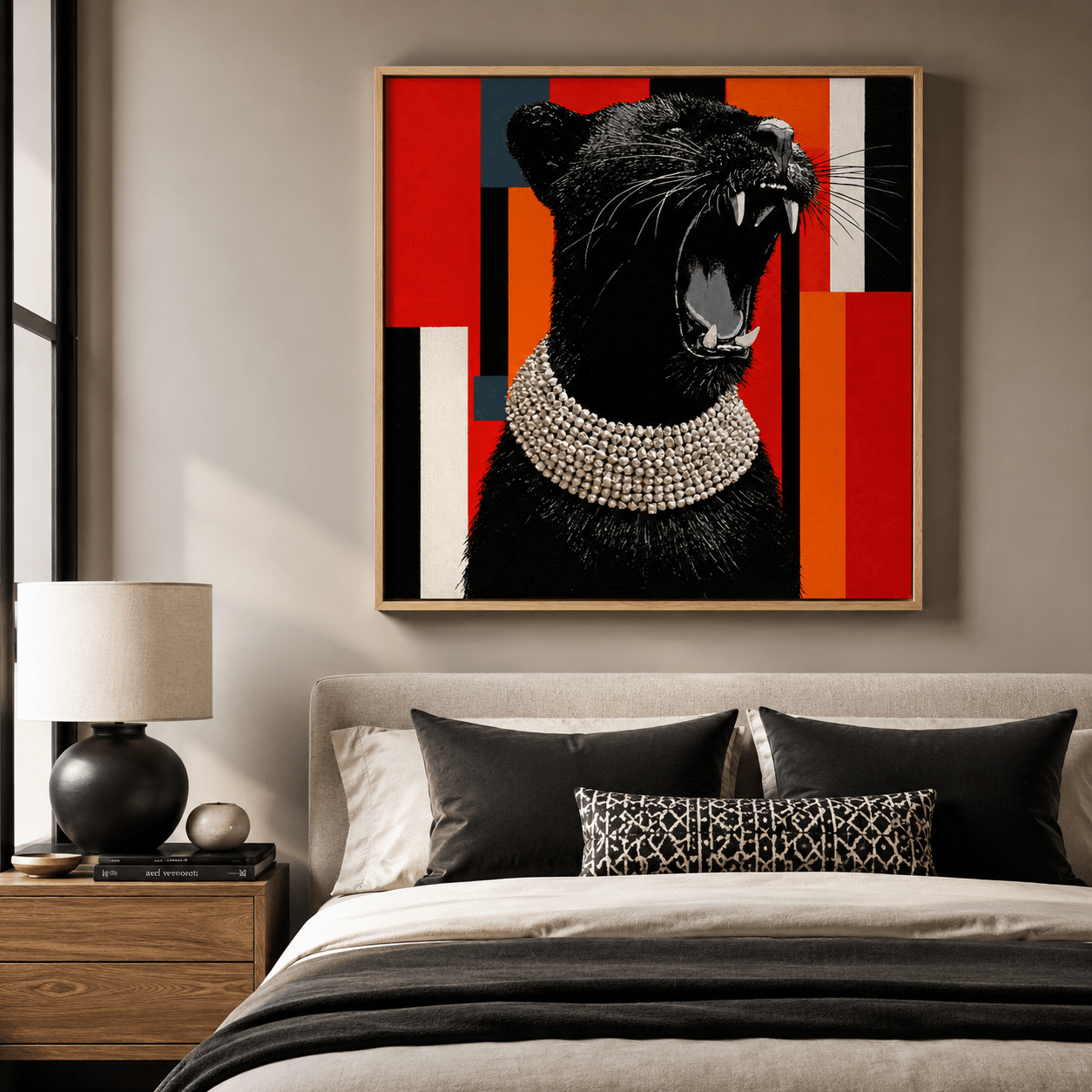Black Panther Wall Art Canvas Print — Duchess by Rossetti Art
