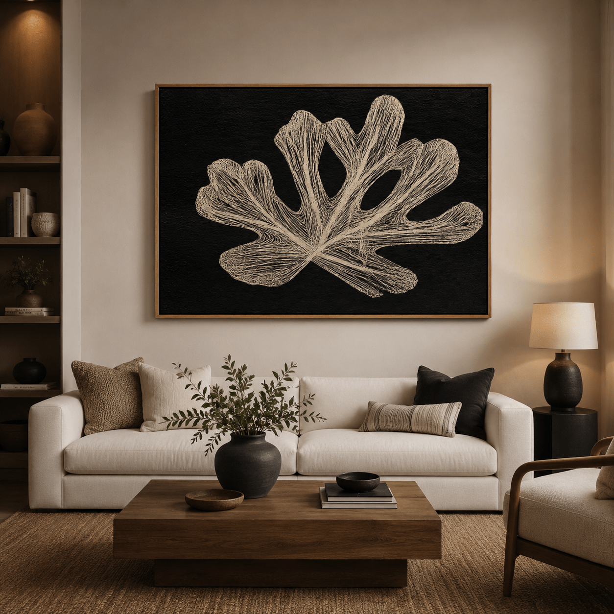 Blue Botanical Wall Art Print— Cyanotype | Rossetti Art