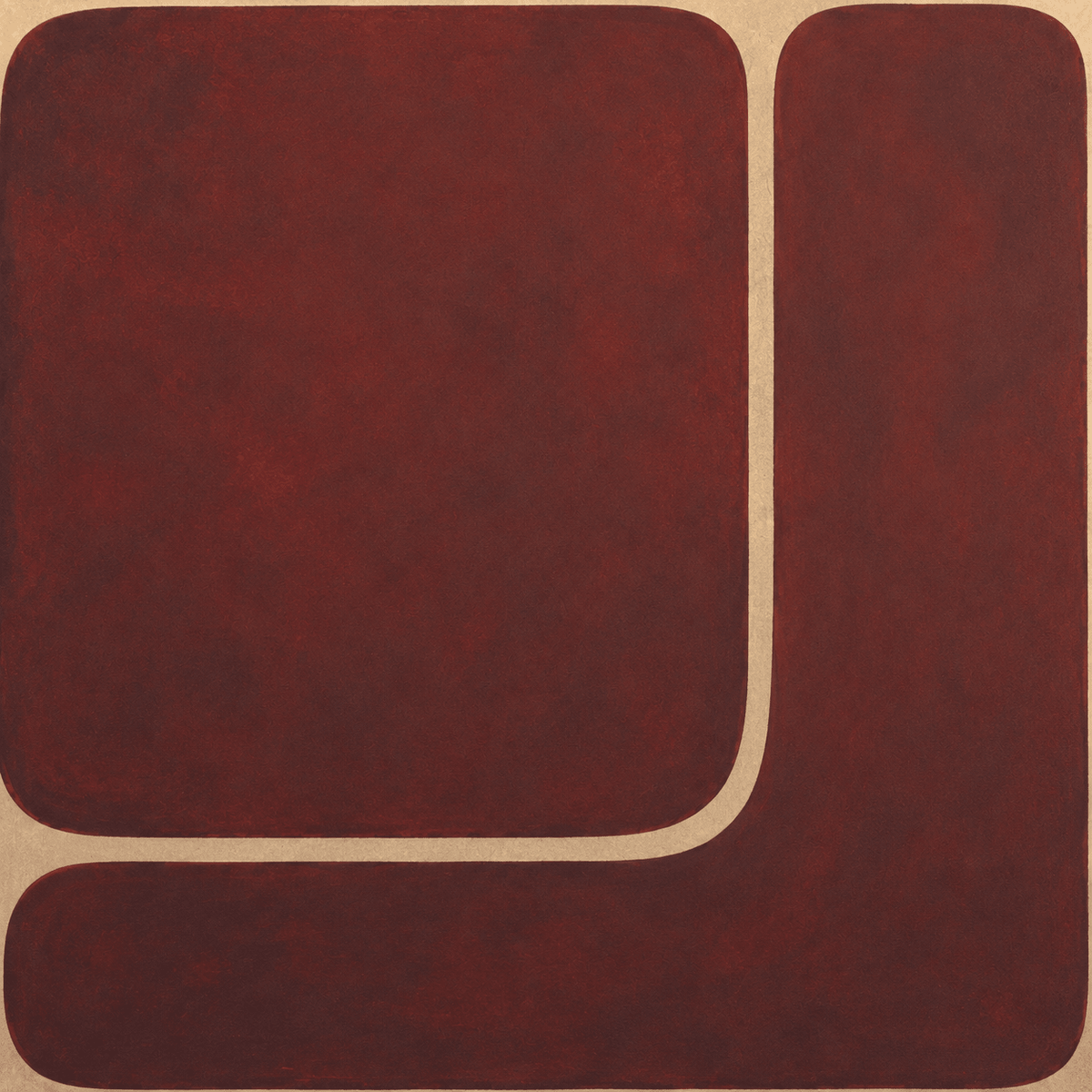 Burgundy Wall Art – Quiet Divide by Rossetti Art