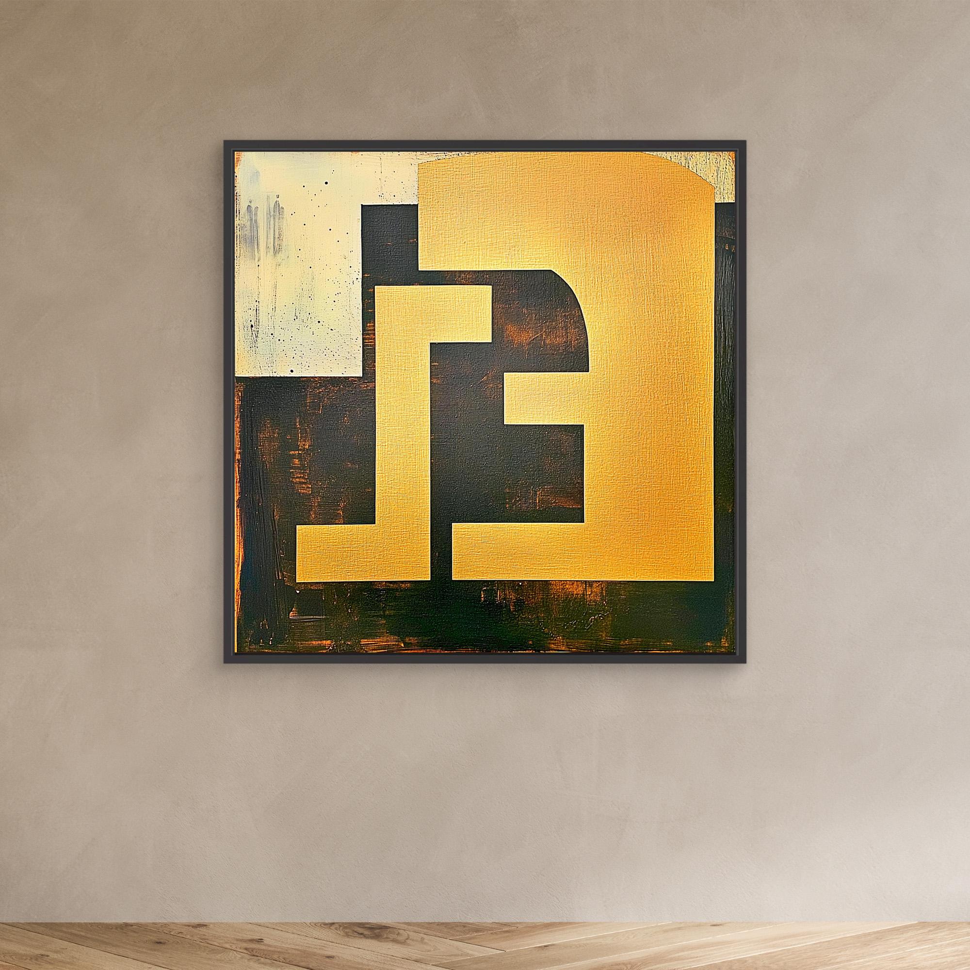 Canvas Print : Radiant Geometry - Modern Abstract Wall Art Canvas