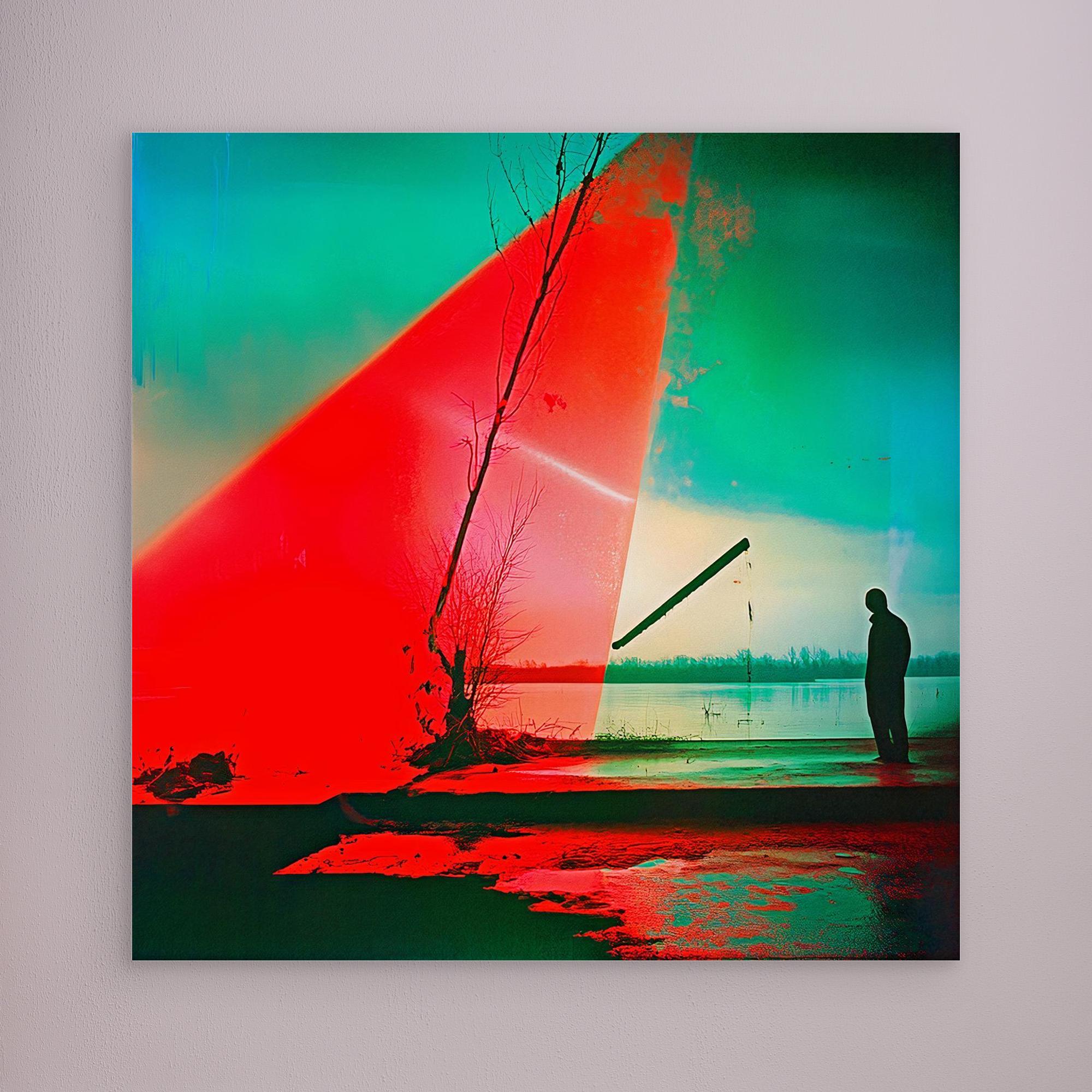 Canvas Print: Dream Divide – Surreal Landscape Photography - Chiara Rossetti