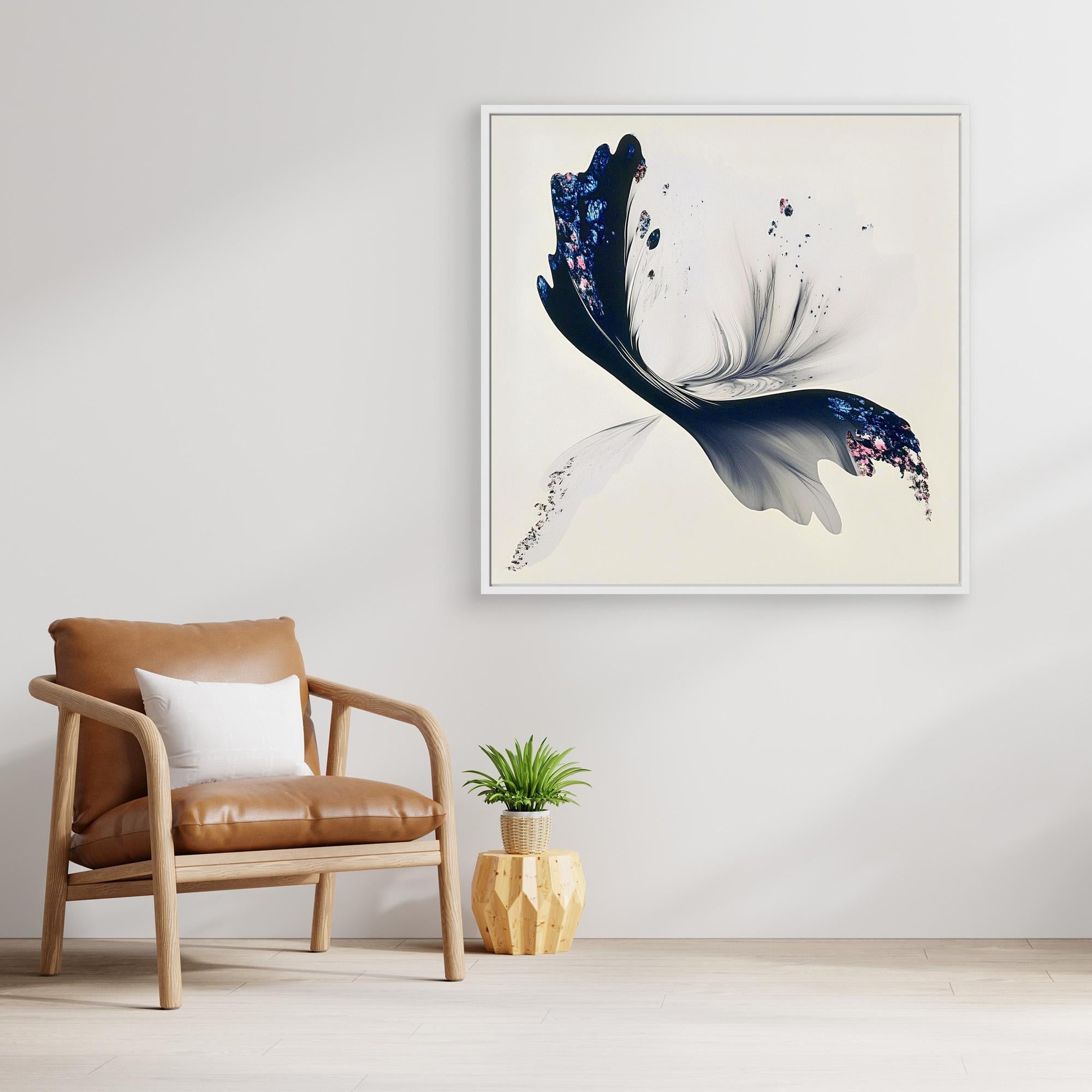 Canvas Print: Ethereal Flight – Abstract Butterfly Art - Chiara Rossetti
