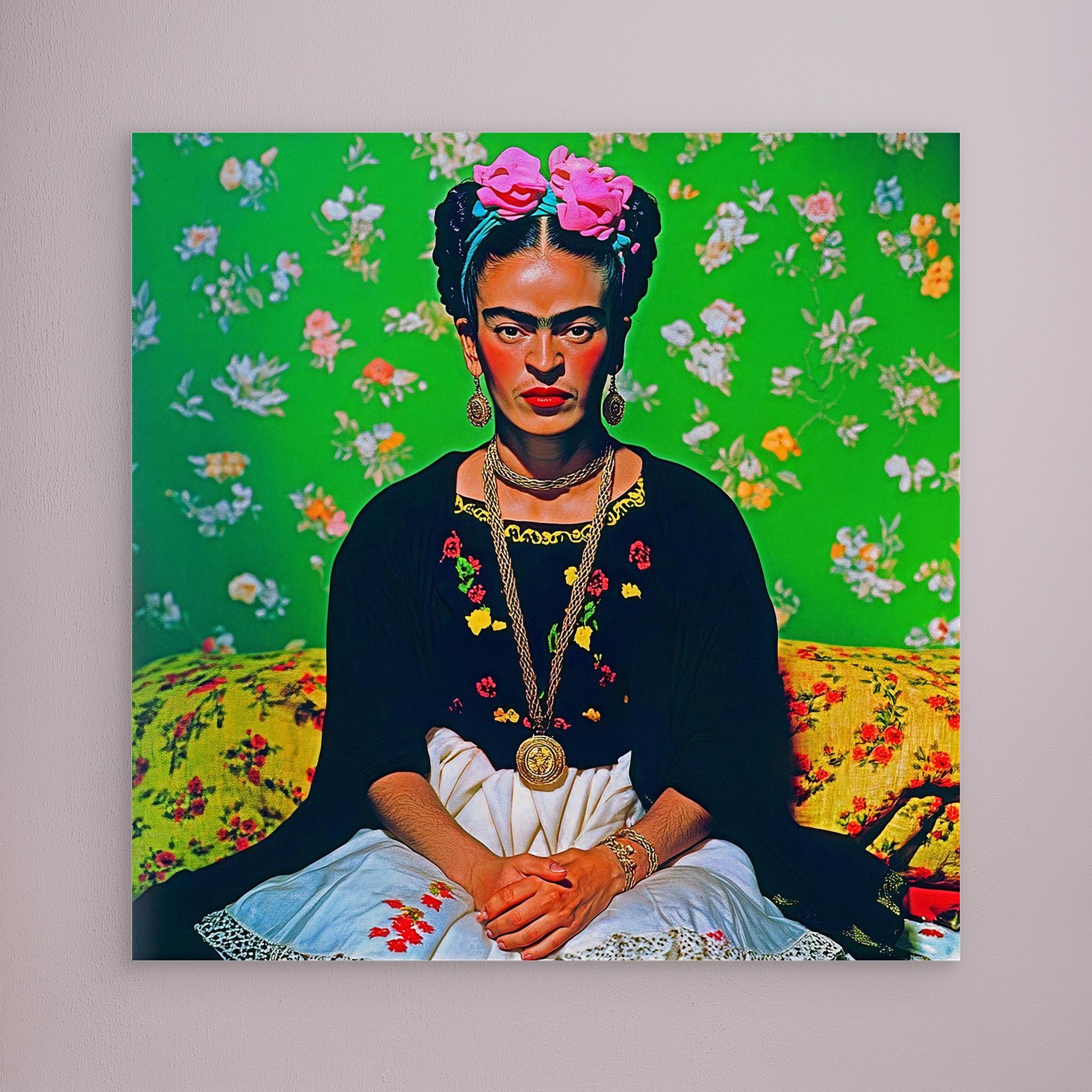 Canvas Print: Frida Kahlo Art Prints – Feminine Wall Art - Chiara Rossetti