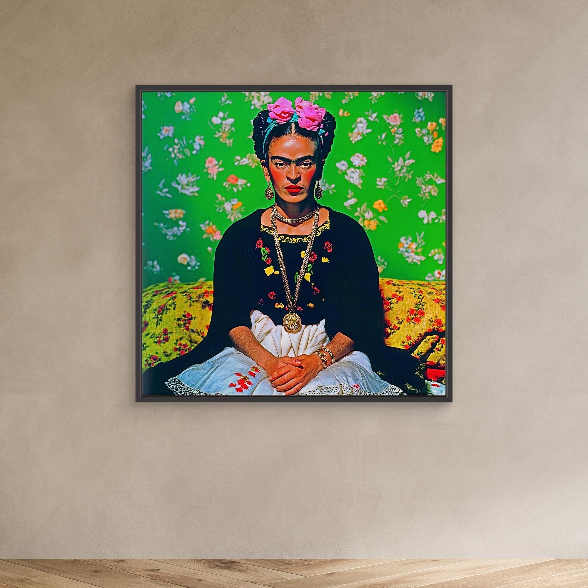 Canvas Print: Frida Kahlo Art Prints – Feminine Wall Art - Chiara Rossetti