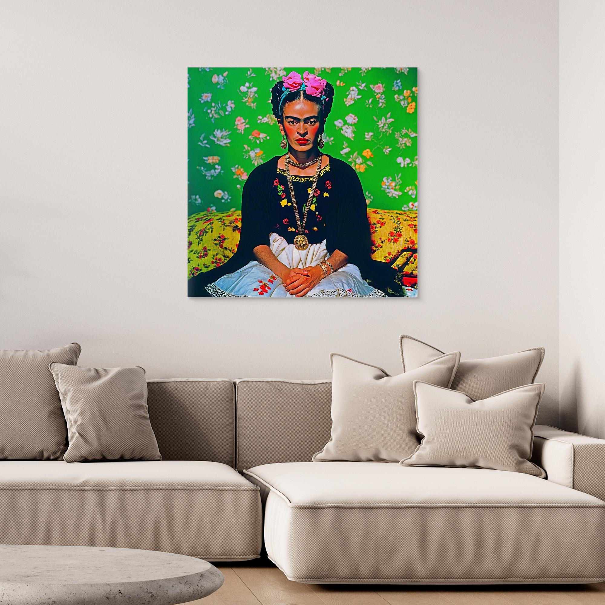 Canvas Print: Frida Kahlo Art Prints – Feminine Wall Art - Chiara Rossetti