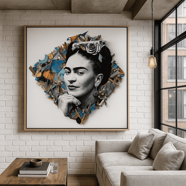 Frida Kahlo Canvas Print Art