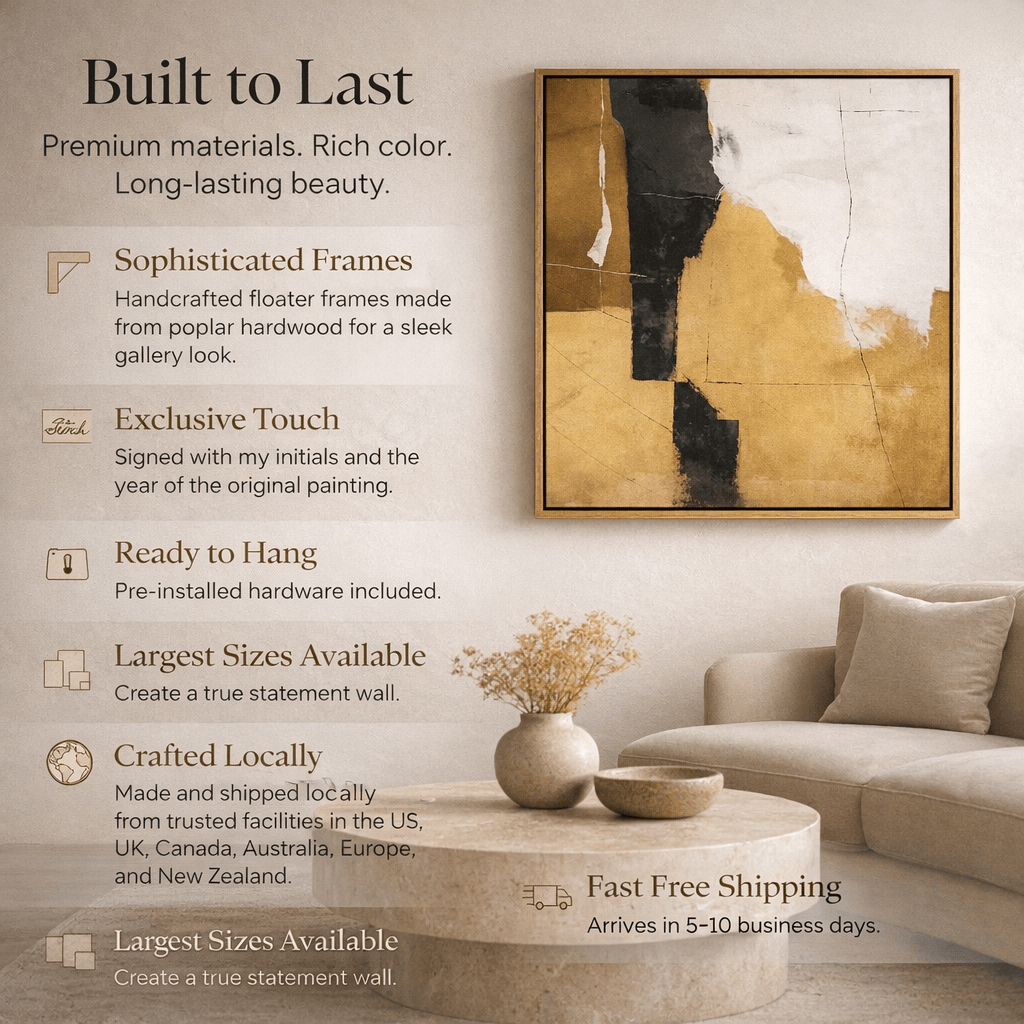 Contemporary wall decor for living room