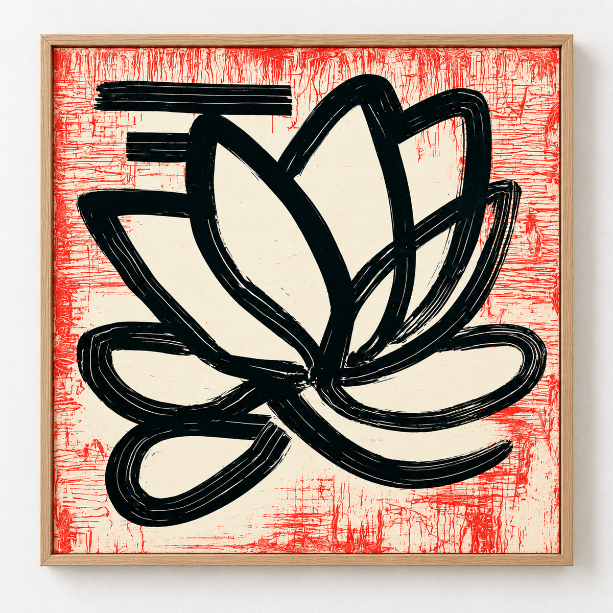 Lotus Flower Art – Bold Lotus by Rossetti Art