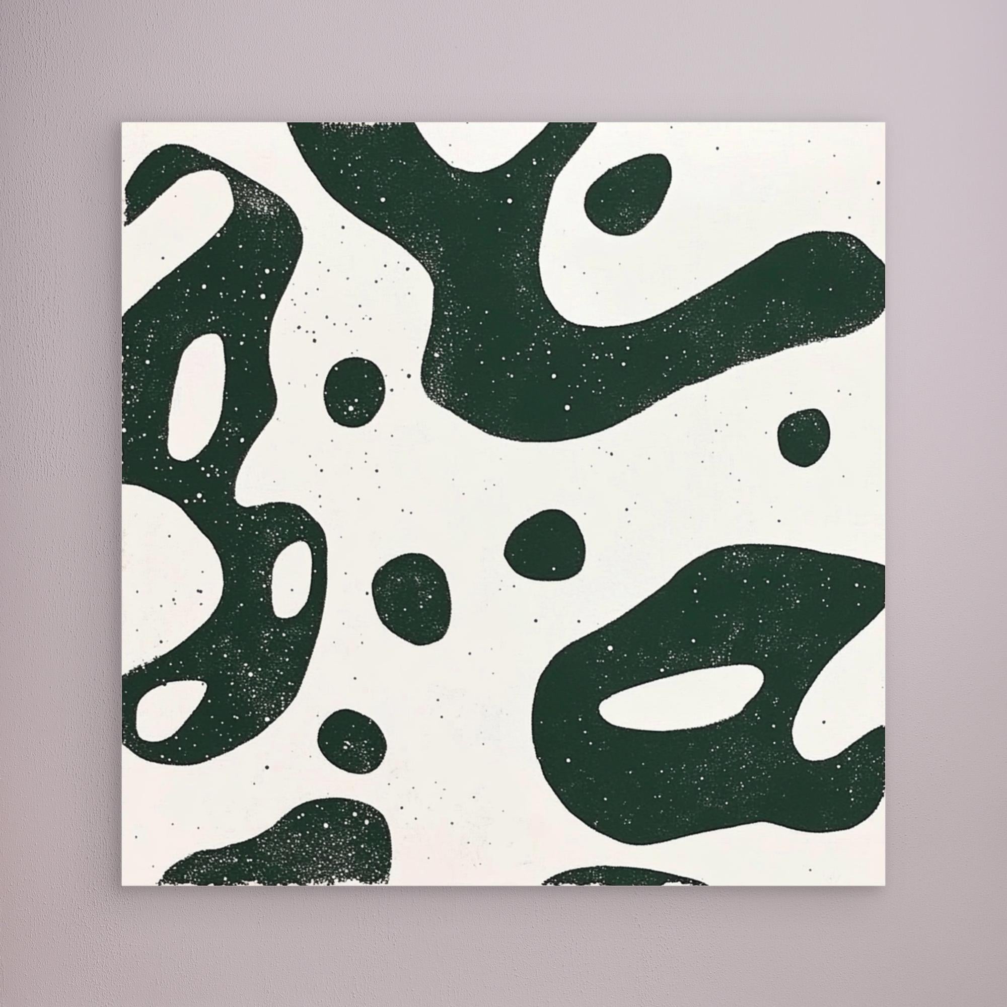 Canvas Print: "Organic Flow" – Modern Minimalist Abstract Art modern abstract canvas wall art by Rossetti Art – luxury interior design artwork for living room, bedroom, office – Contemporary Abstract Design Contemporary Art for Sale contemporary art piece