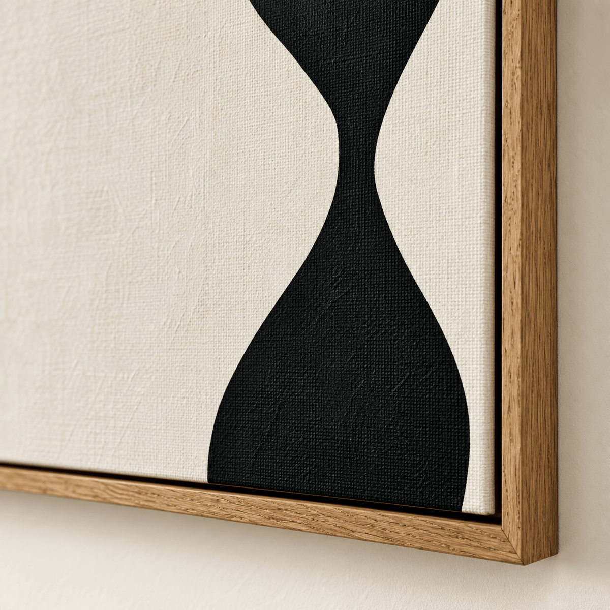 Square Wall Art – Evening Hourglass canvas print by Rossetti Art