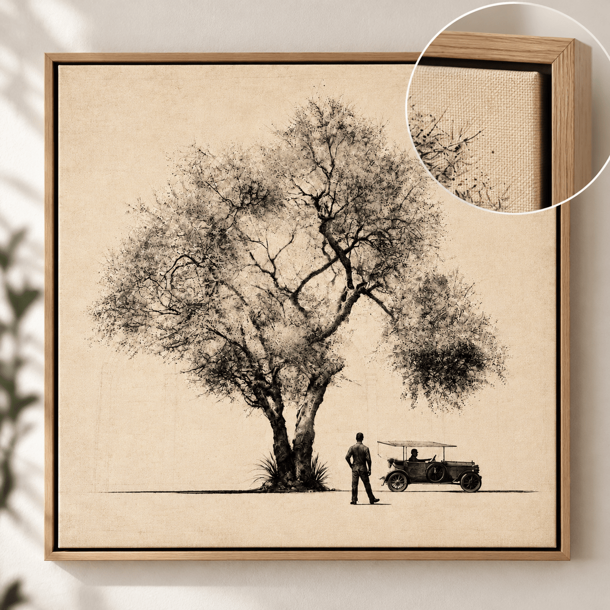 Tree Canvas Wall Art – Shade of Yesterday by Rossetti Art