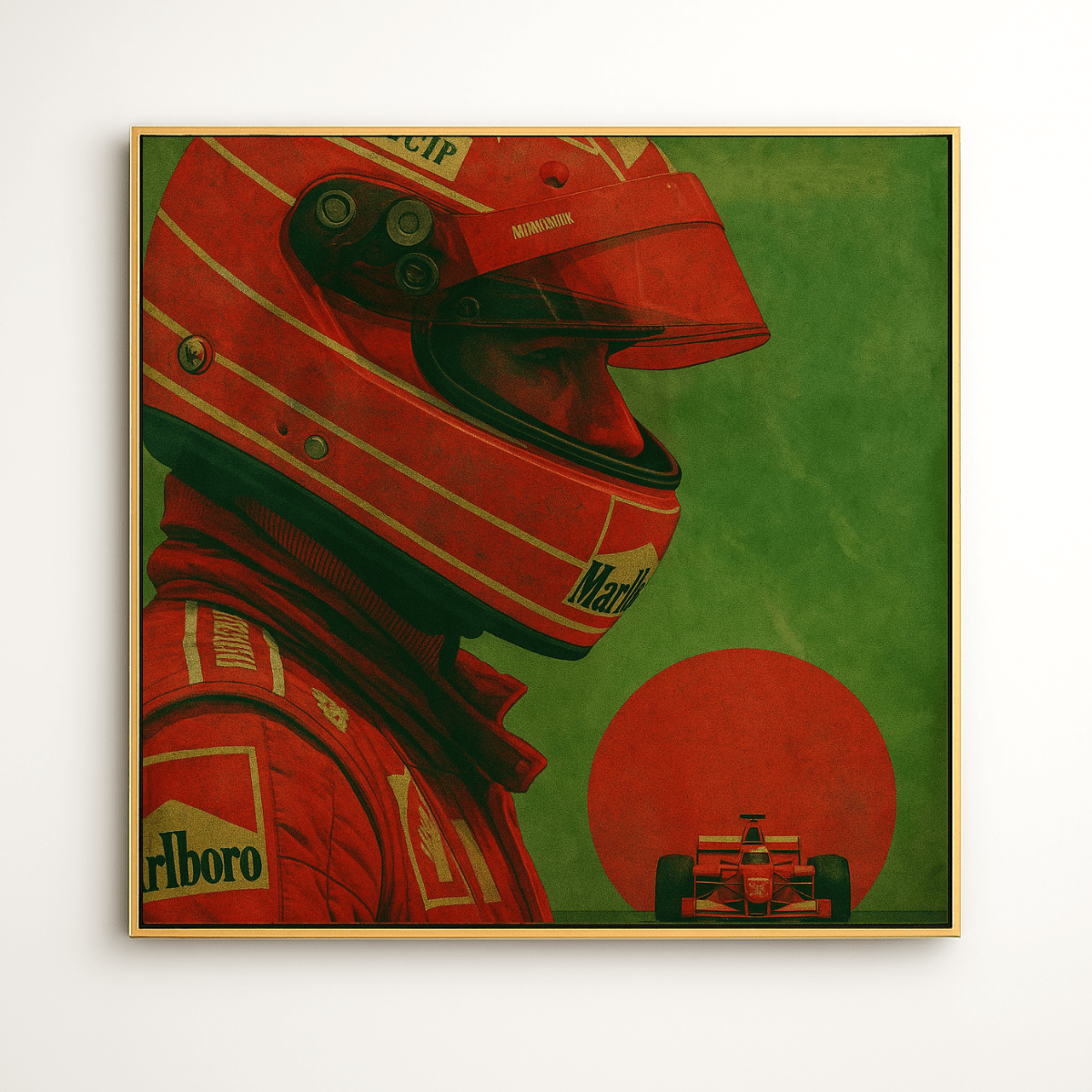 Canvas Print: Velocity of Silence – Abstract Racing Canvas Print | Rossetti Art modern abstract canvas wall art by Rossetti Art – luxury interior design artwork for living room, bedroom, office – abstract wall art canvas print art Chiara Rossetti