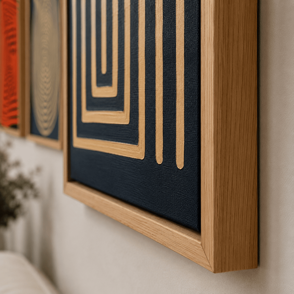 Canvas Wall Art Set of 3 — Triad | Rossetti Art