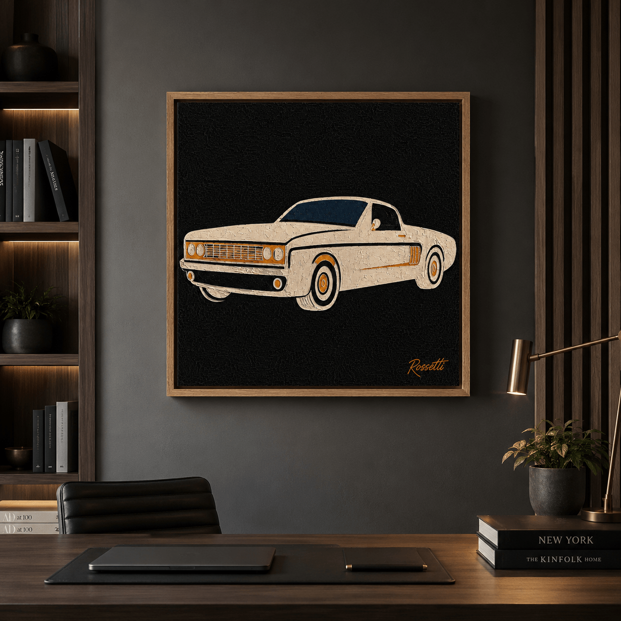 Car Canvas Wall Art 